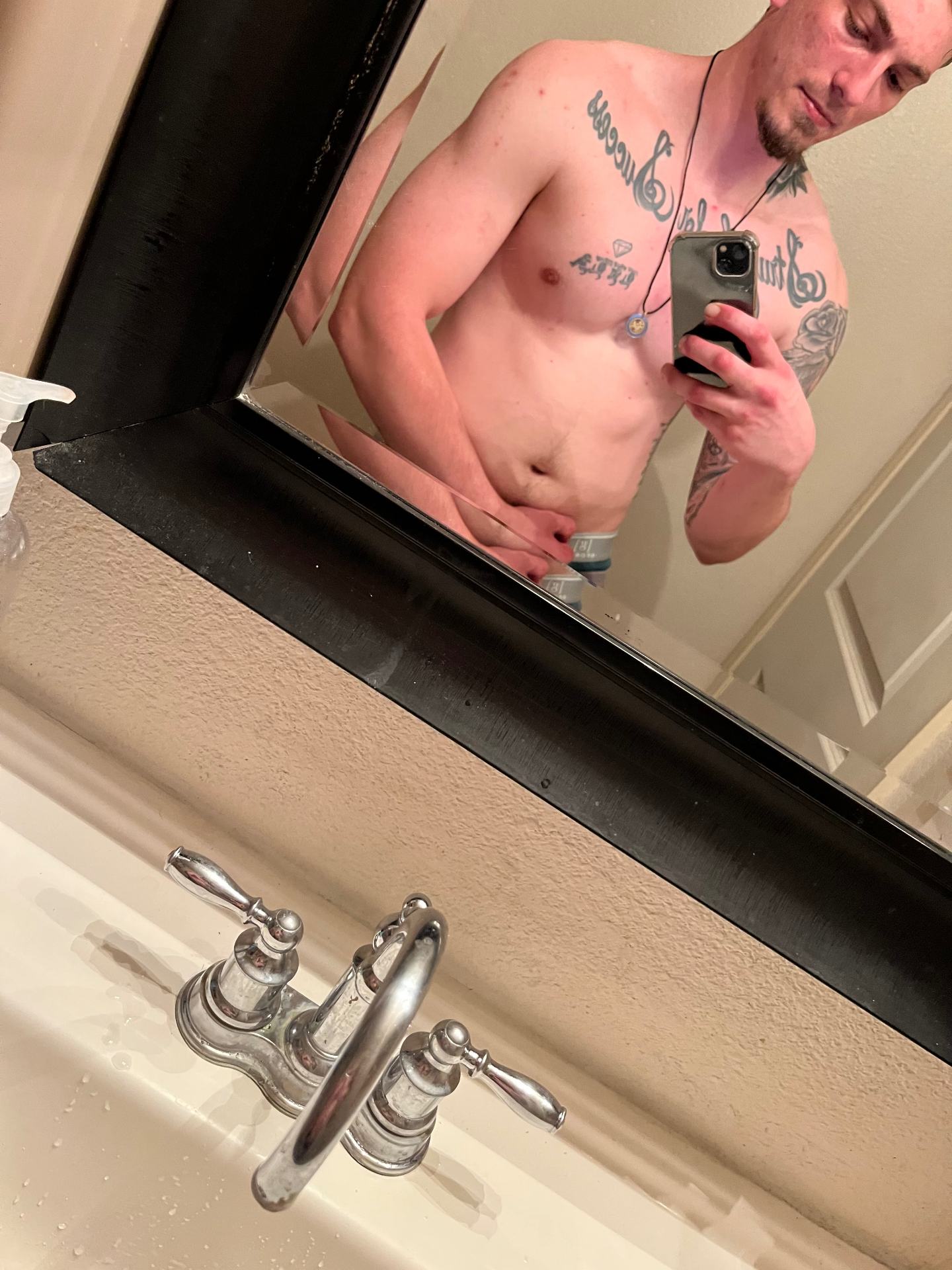 Nick showing early training progress