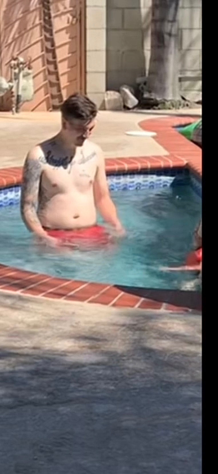 Nick at the start of his transformation